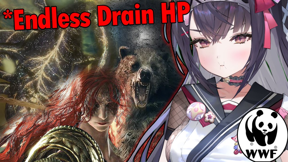 MaeveVNU's tweet photo. ‼️ANNOUNCEMENT‼️
i'm absolutely thrilled to announce that i'm partnering with World Wildlife Fund for their Stream 60 For Earth Charity event!!

we'll be trying to beat ELDEN RING while 100% of your donations go not only to charity, but also BREAKING my game👍 https://t.co/YyjQf3naQt