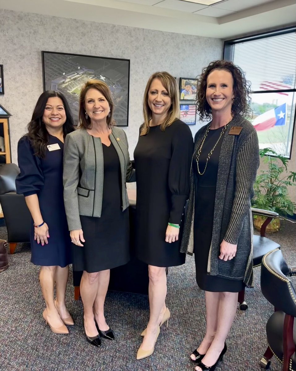 It was a pleasure to meet with @Allen_ISD Superintendent Robin Bullock, Assistant Superintendent of Learner Services Jennifer Wilhelm & Board of Trustee member Sam Abiog. Thank you for caring about the future of our children. I look forward to continuing to work together! #txlege