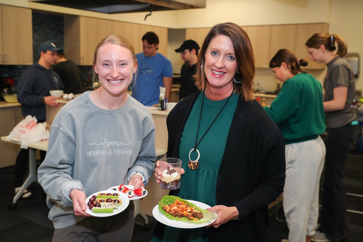 Kaiti George shares her passion for nutrition and dietetics with UNK students, fueling their future success. 🥗🥩🥑

“I’ve learned so much from Kaiti. She’s made me even more excited about becoming a registered dietitian.”

➡️ tinyurl.com/4r9suymz