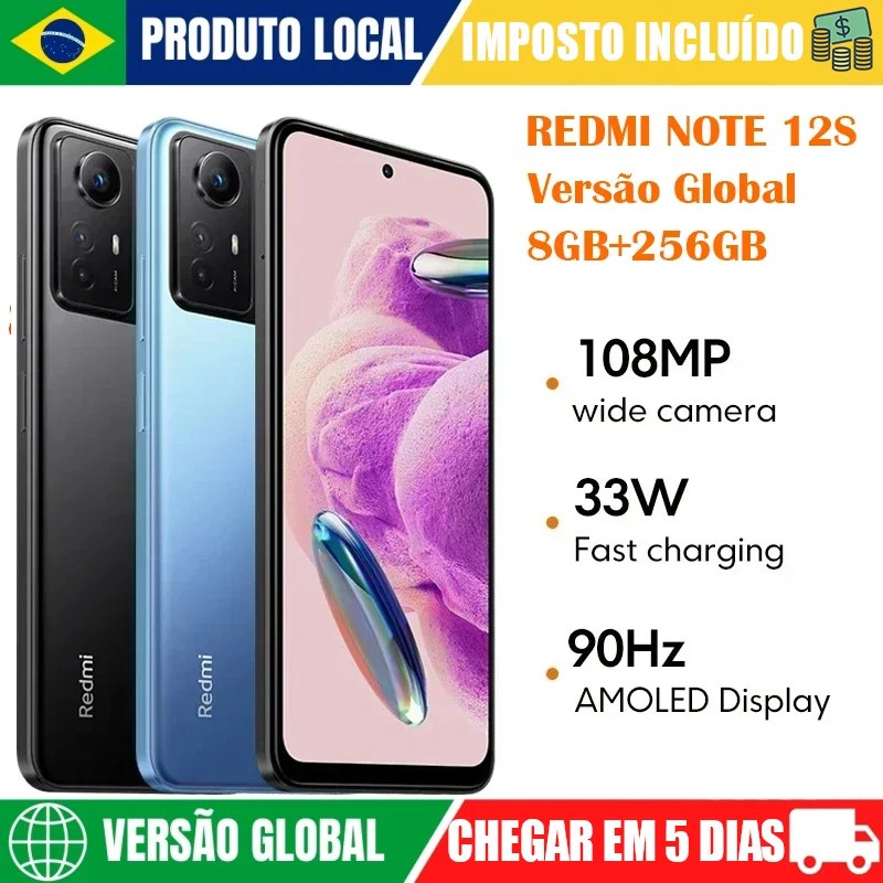 enricodejesussl's tweet image. Xiaomi Redmi Note 12S 256GB‼️ 8GB Ram Versão Global #RedmiNote12S #HyperOS #Xiaomi🇧🇷

🇧🇷 Envio do Brasil 🇧🇷

💵  R$ 995,01 em até 12x sem juros‼️

🔖 Cupom: R7100

🔗 ali.ski/8Uw2Gx