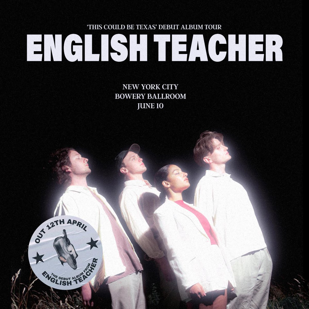 *JUST ANNOUNCED* 6/10 English Teacher Tickets on sale Friday at 10am! --> ticketmaster.com/event/0000605D…