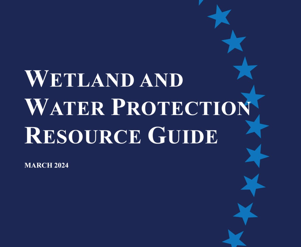 #ICYMI: on Fri. the @WhiteHouse released a handy resource guide for wetland & water protection in honor of #WorldWaterDay. It includes links to federal 💵 for habitat restoration, Tribal resource mgmt, ag conservation, fish passage, and more. Worth a look! whitehouse.gov/wp-content/upl…