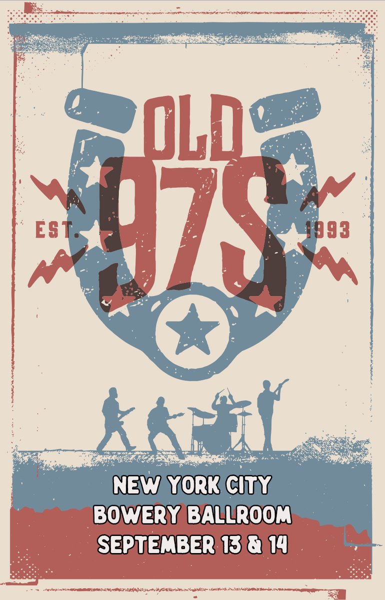 *JUST ANNOUNCED* 9/13 + 9/14 @Old97s Tickets on sale Friday at 10am! 13: ticketmaster.com/event/00006079… 14: ticketmaster.com/event/00006079…