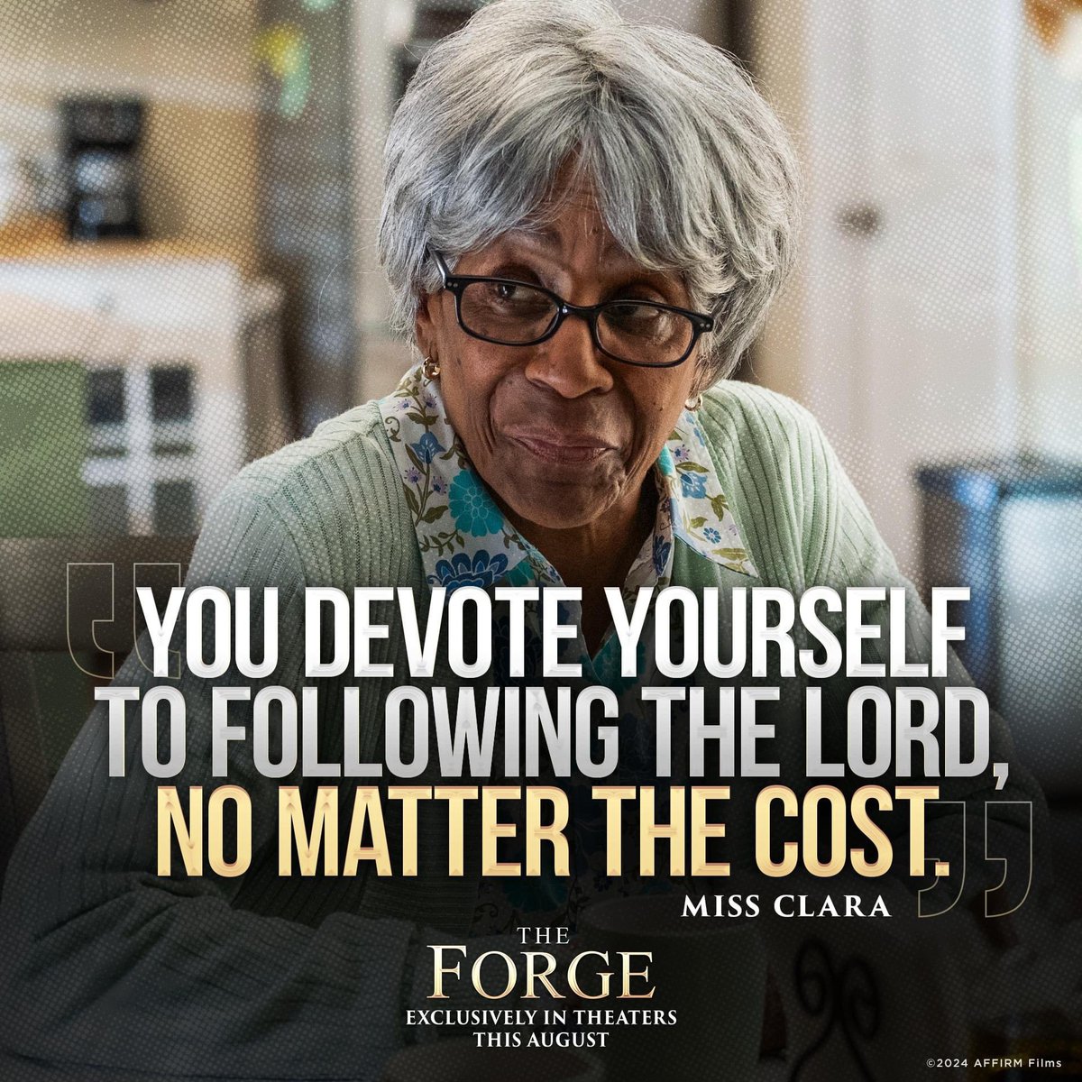 The wisdom of Miss Clara is back in @Forge_Movie!