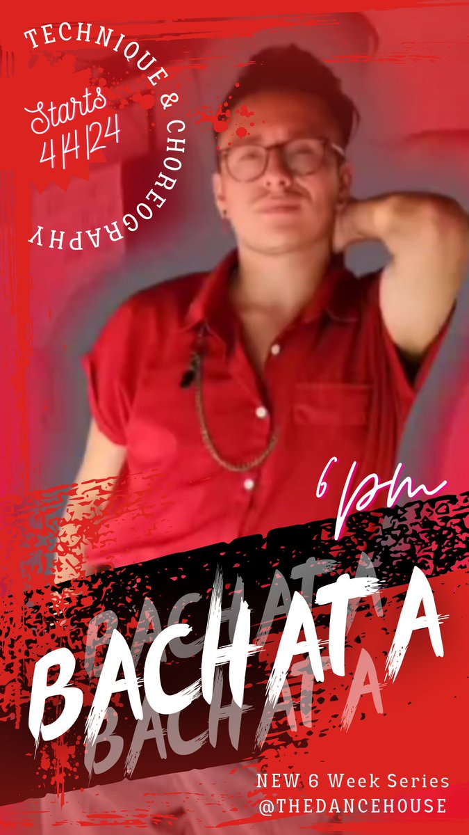 Bachata Class Registration Now Open at The Dancehouse. Beginner Bachata Class for Adults.

6-week series: Begins 04/04/24

1/2 technique and 1/2 choreography

6:00 pm - 7:00 pm
Registration is open!

thedancehouse.com/schedule