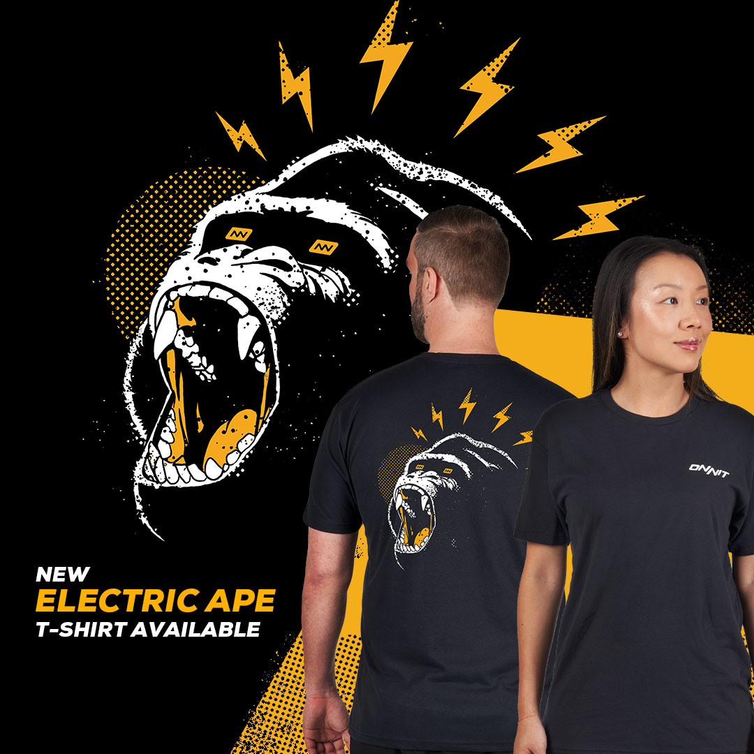 ⚡ Unleash your inner Electric Ape with our new vibrant tee! Perfect for those sunny days ahead ☀️ Made with soft sueded fabric, this shirt is a must-have for your closet. Get yours now! Tap the link below to shop. 🛍️ bit.ly/Electric_Ape #Onnit #ElectricApe #NewRelease…