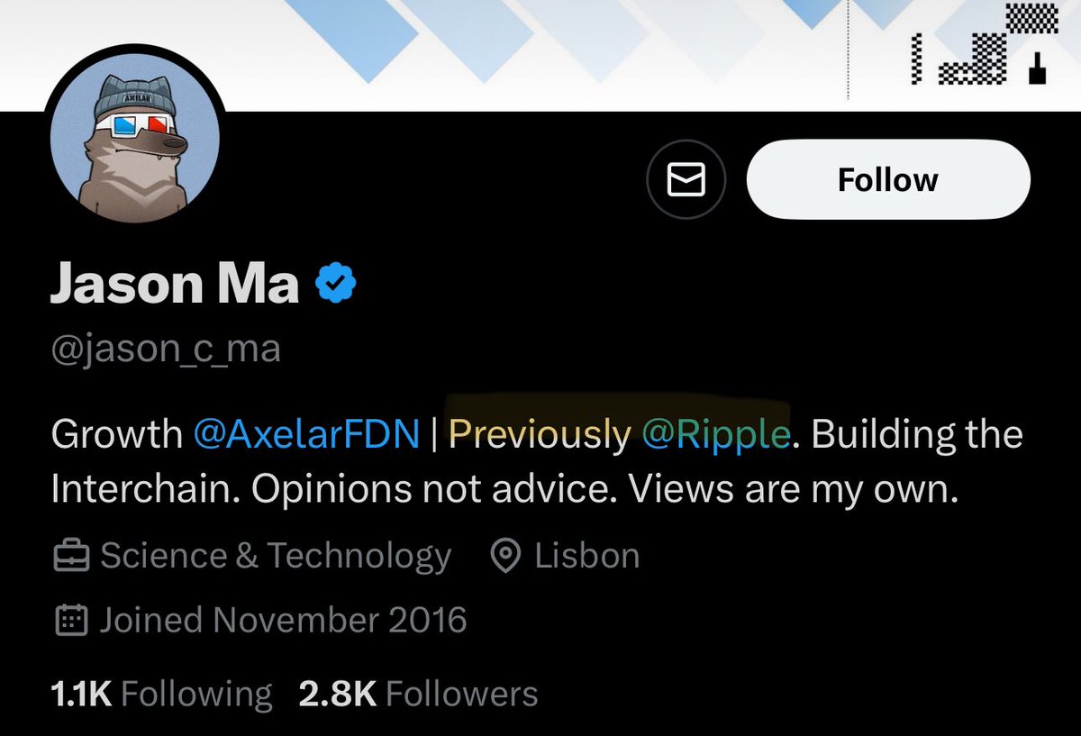 IonicLabs's tweet image. #Ripple will only support their own. 

Remember this when you wanna build on the $XRP Ledger! 

One big club and we ain’t in it. 🫠

Support local blockchains!! #BuildOnCoreum