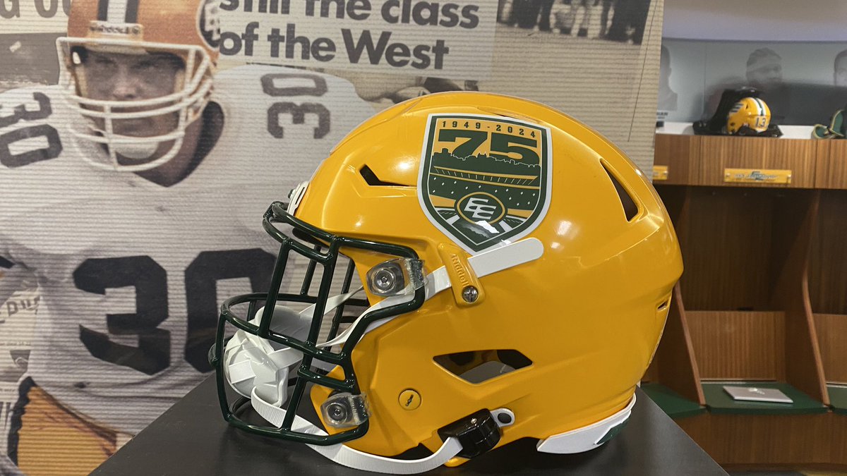 NoahPomeroy's tweet image. Had the opportunity to go and see the Edmonton Elks unveil their sick new 75th anniversary logo this morning! 

Full story coming out on Wednesday afternoon with more details on the @NAITNewsWatch YouTube channel! 
#GoElks #NAIT2ndEdition