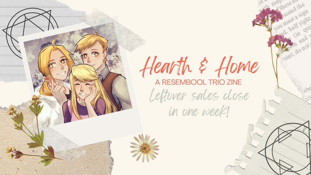 ✨LEFTOVER SALES CLOSE IN 1 WEEK✨

You have until April 1st to get your hands on our digital zines, eco bags, and remaining à la carte merch! Don't miss out!