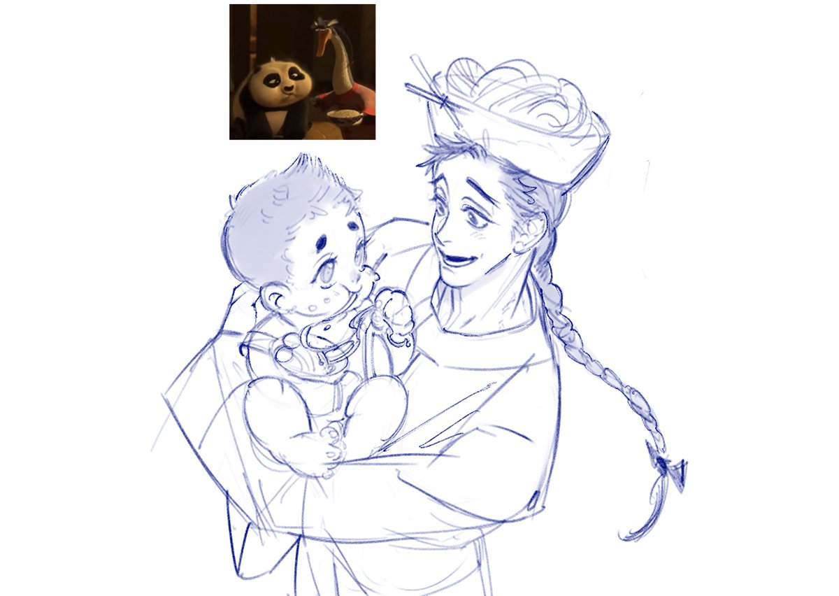 JR_LULUs's tweet photo. #KungFuPanda #KungFuPanda4 อยู่กับเตี่ยทานกับเตี่ย https://t.co/AqakexNYZC