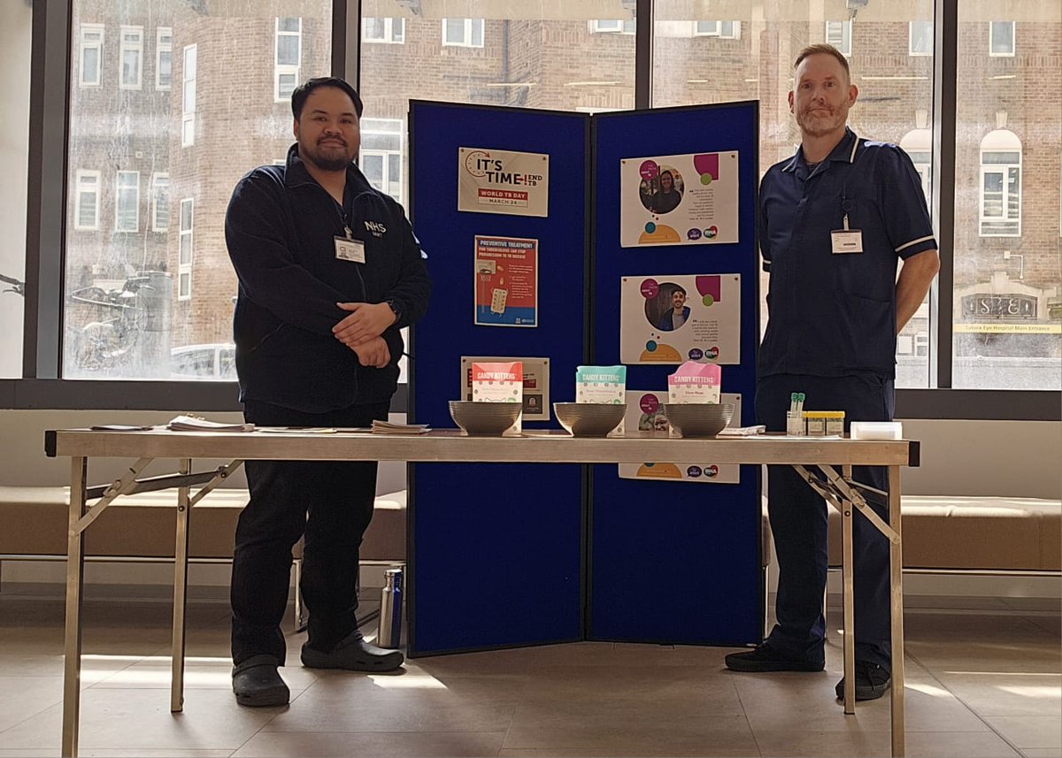 Great morning discussing #TB with patients, staff and public <a href="/UHSussex/">University Hospitals Sussex</a> raising awareness on screening processes and investigations for both active &amp; latent TB..even an opportunity to discuss smoking cessation &amp; respiratory health #Tuberculosis #WTBD2024 #EndTB #Brighton #Sussex