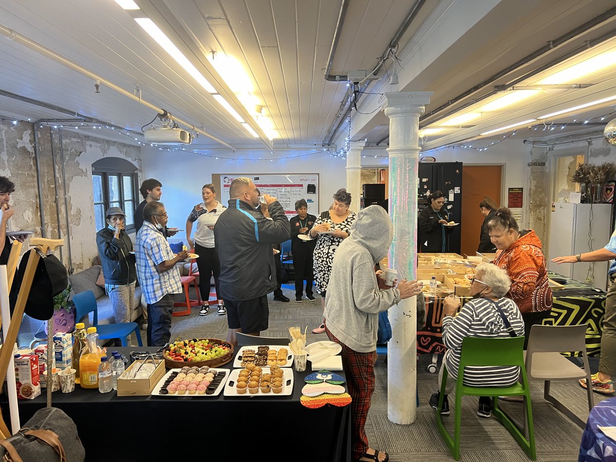 On March 21st, 2024, BlaQ hosted a Closing The Gap Morning Tea right at our BlaQ Hub in Redfern! It was an incredible gathering where we joined forces with the Department of Customer Service and Nous Group to advance on Target 17.