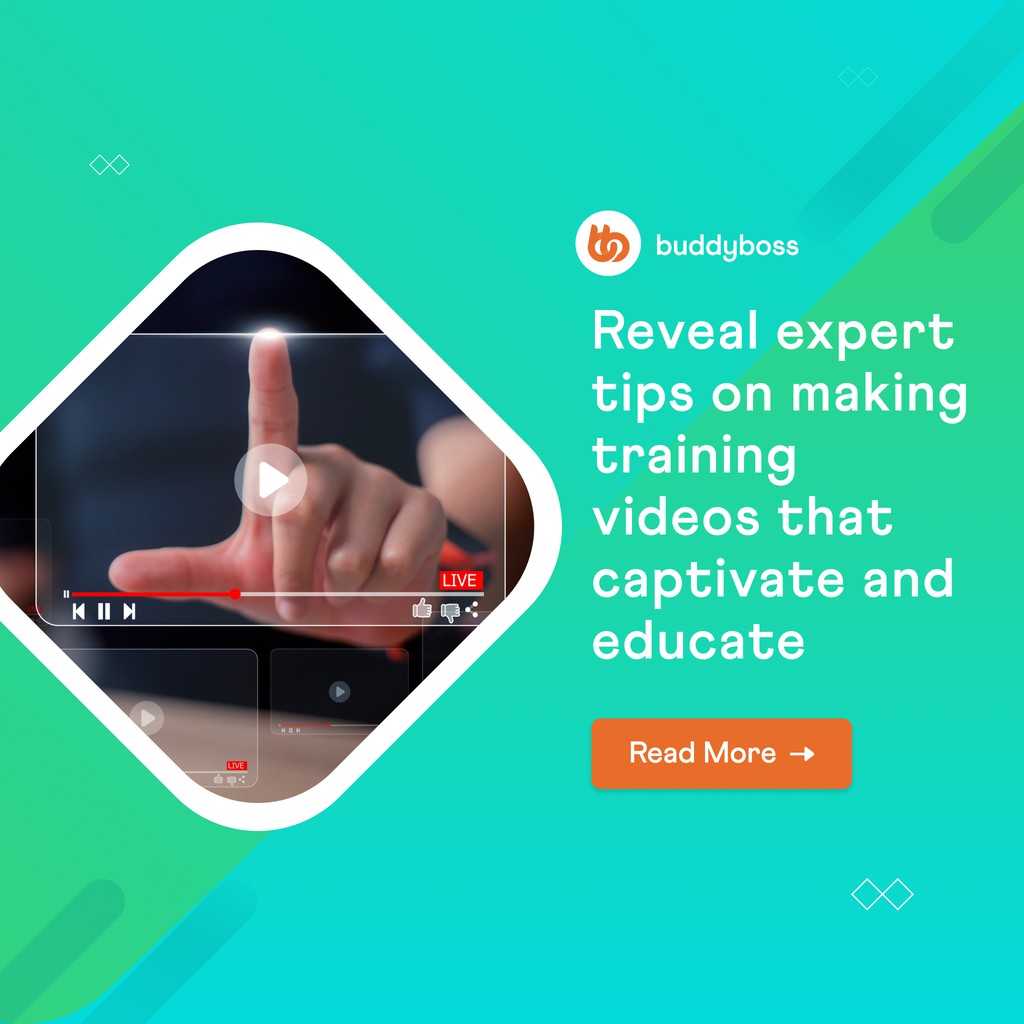 Are you passionate about creating engaging online courses? 📘 Our latest blog reveals expert tips on making training videos that captivate and educate. Whether you're a seasoned educator or just starting, these insights are invaluable! Dive in now 👉 buddyboss.com/how-to-make-a-…