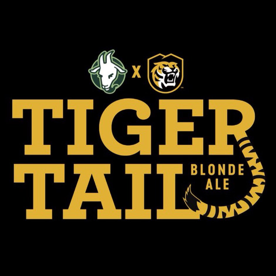 It's official! In honor of CC's upcoming anniversary, we have collaborated with @GoatPatchBrewCo to rebrand its popular blonde ale as a CC beer and you chose the name. The Tiger Tail Blonde Ale! 🐯The newly branded beer will be available Fall 2024. #CCTigers