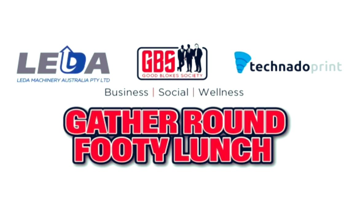 Looking forward to kicking off #GatherRound festivities with Thursday lunch & the Good Blokes Society. 🍻 Join in the fun here - goodblokessociety.com.au/event/gather-r…