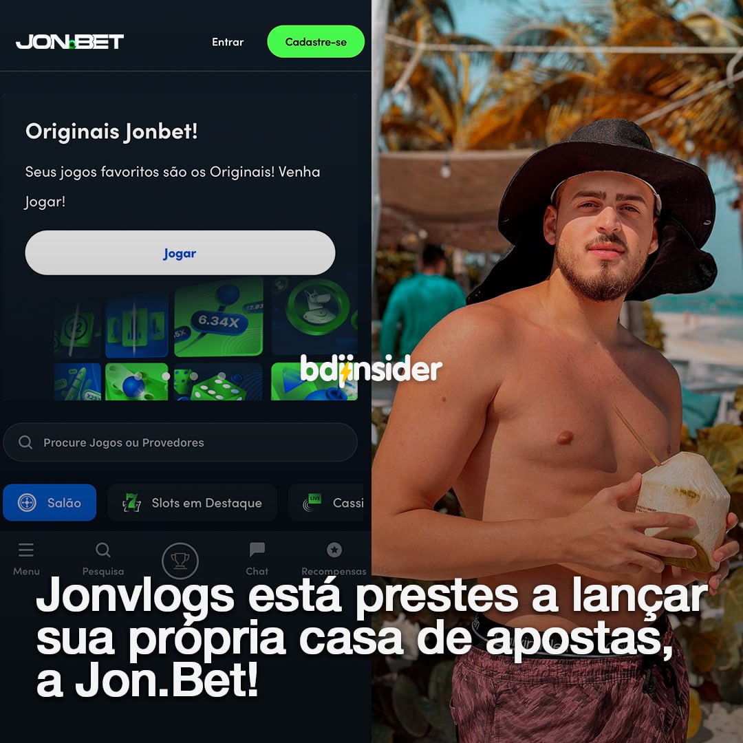 Portal_Insider's tweet photo. 🚨 Jonvlogs se tornou o mais novo dono de casa de apostas/cassino online no Brasil.

• O anúncio deve ser feito nas próximas semanas e vai se chamar https://t.co/aY2cmZgULk.

Tudo leva a crer que o dono da Blaze, seja sócio do Jon Vlogs nesse novo negócio, inclusive ele consta como dono do domínio "https://t.co/kxzQmfgczf".

Recentemente, no Brasil, foi aprovado o projeto das casas de apostas e cassino online. A Câmara dos Deputados e o Senado votaram pro regulamentação, após isso o Presidente da República aprovou o projeto.

🗞️ BDJ INSIDER