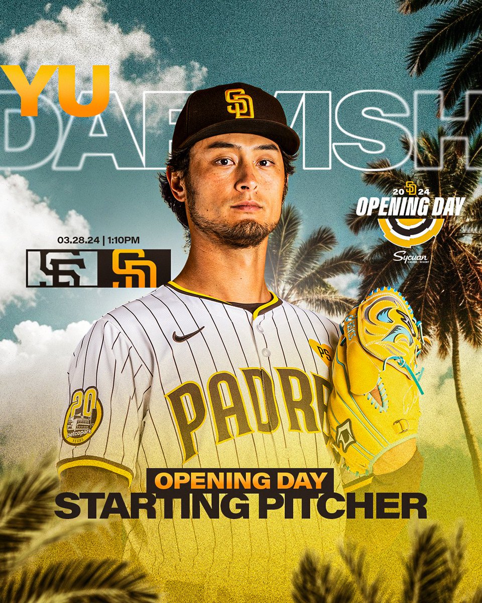 Are Yu ready for #SDOpeningDay? @faridyu is 😌