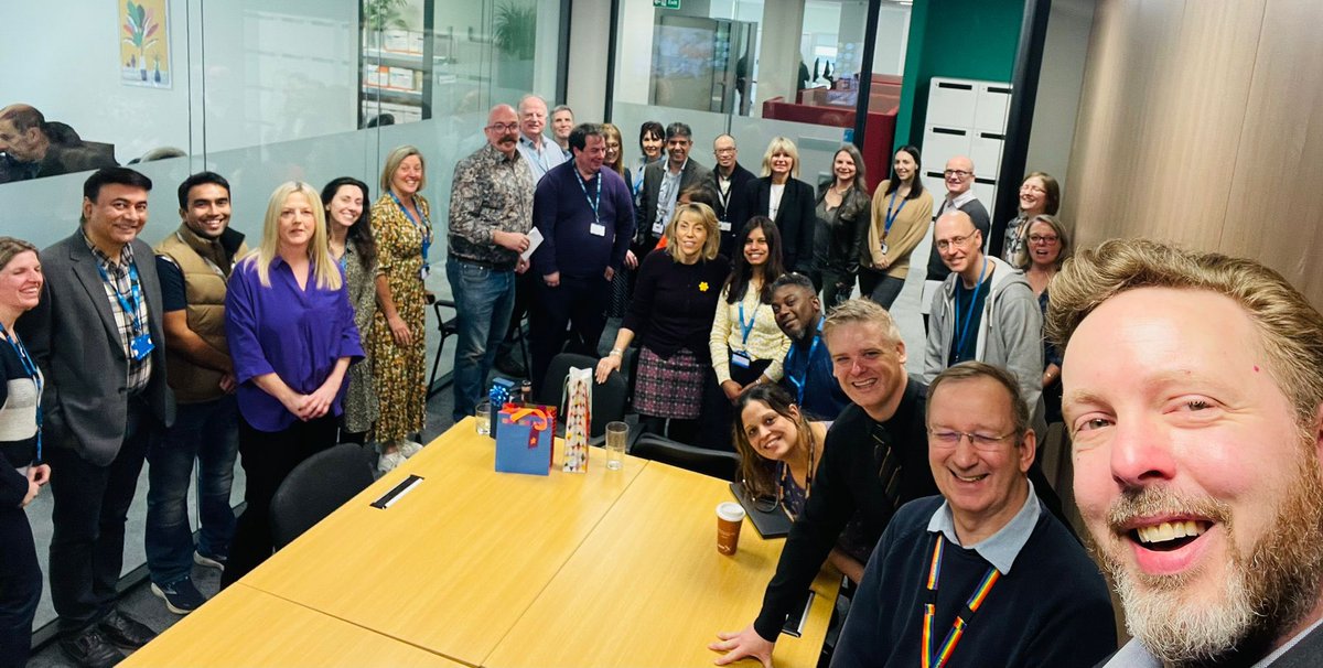 It’s the end of an era at <a href="/SABPDigital/">SABP Digital</a> <a href="/sabpNHS/">Surrey and Borders Partnership NHS Foundation</a> as <a href="/_DougStewart/">Doug Stewart</a> moves on to new ventures. He said he wanted to leave quietly so we made sure that didn’t happen! 😊