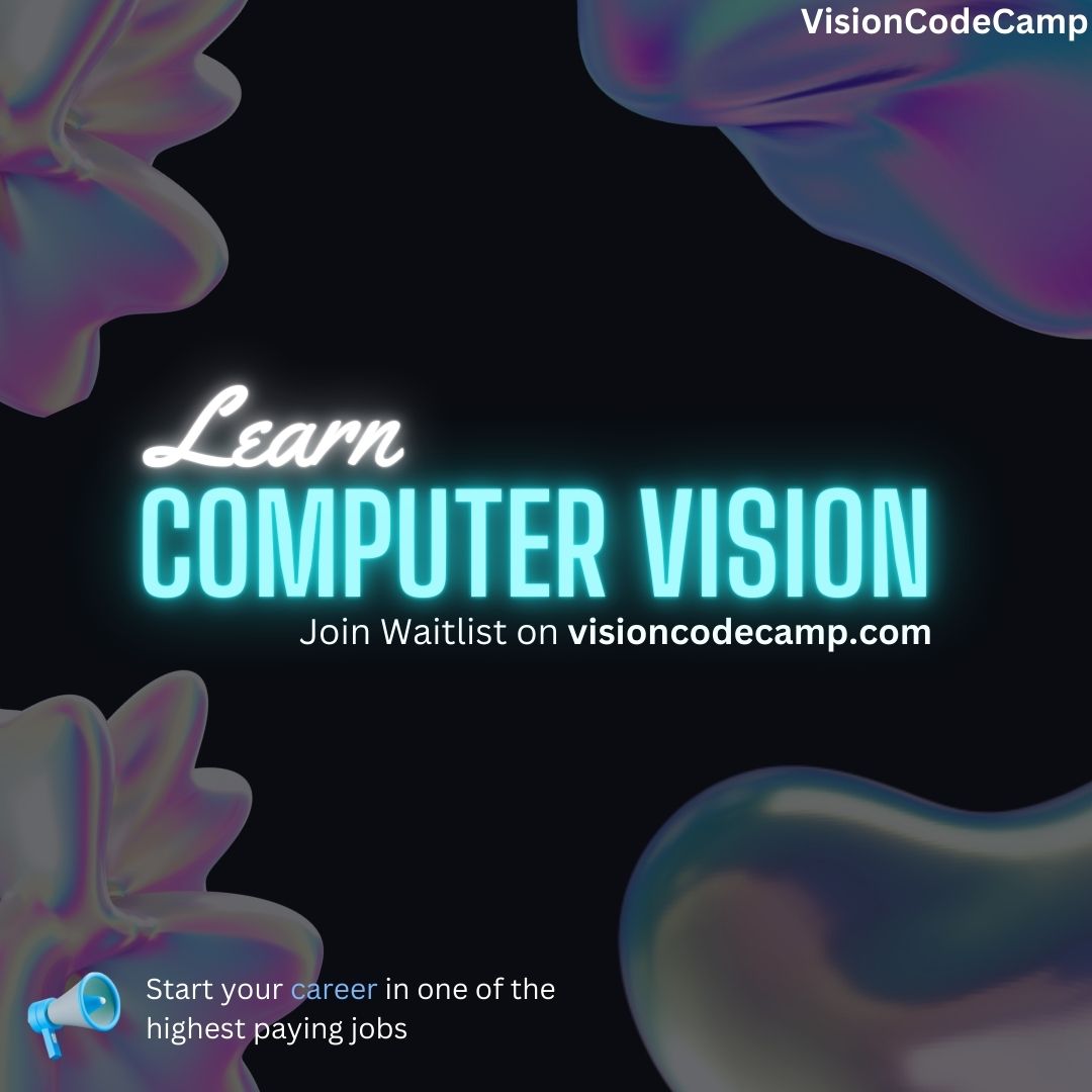 visioncodecamp's tweet image. Land your first job at big tech companies🔥
Join the waitlist NOW🔽
visioncodecamp.com
#computervision #ai #datascience #coding #python