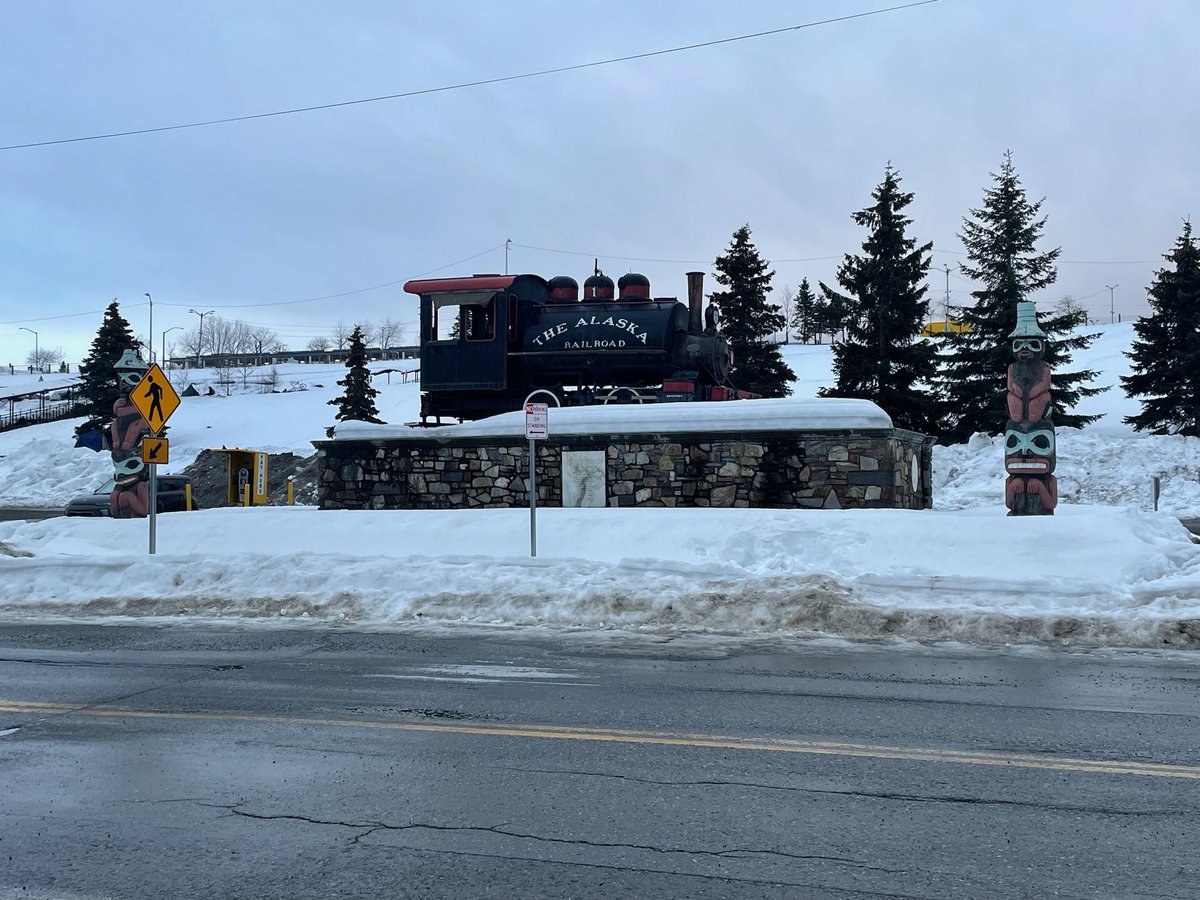 Getting ready to depart Anchorage for Fairbanks on the @AKRR. #AdventureAwaits #Alaska #Trainspotting #traintravel #travel #ParkChat #Mondayvibes #AlaskaRailroad