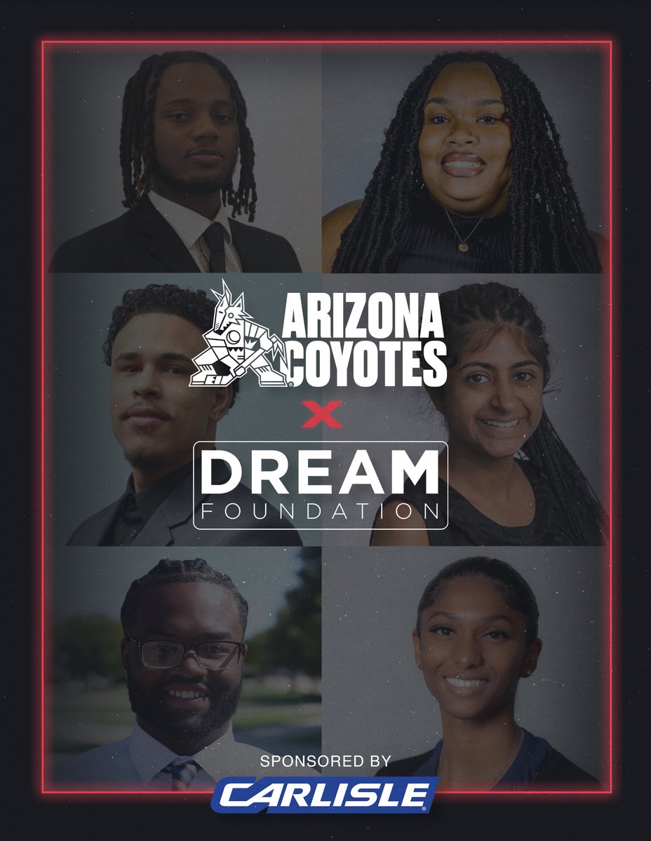 In 2022, the Arizona Coyotes partnered with DREAM Foundation Arizona to help expose students enrolled in sports business programs at HBCU’s across the country. The students are supported through mentorship, industry insights, connections and hands on game-day experience. 
The