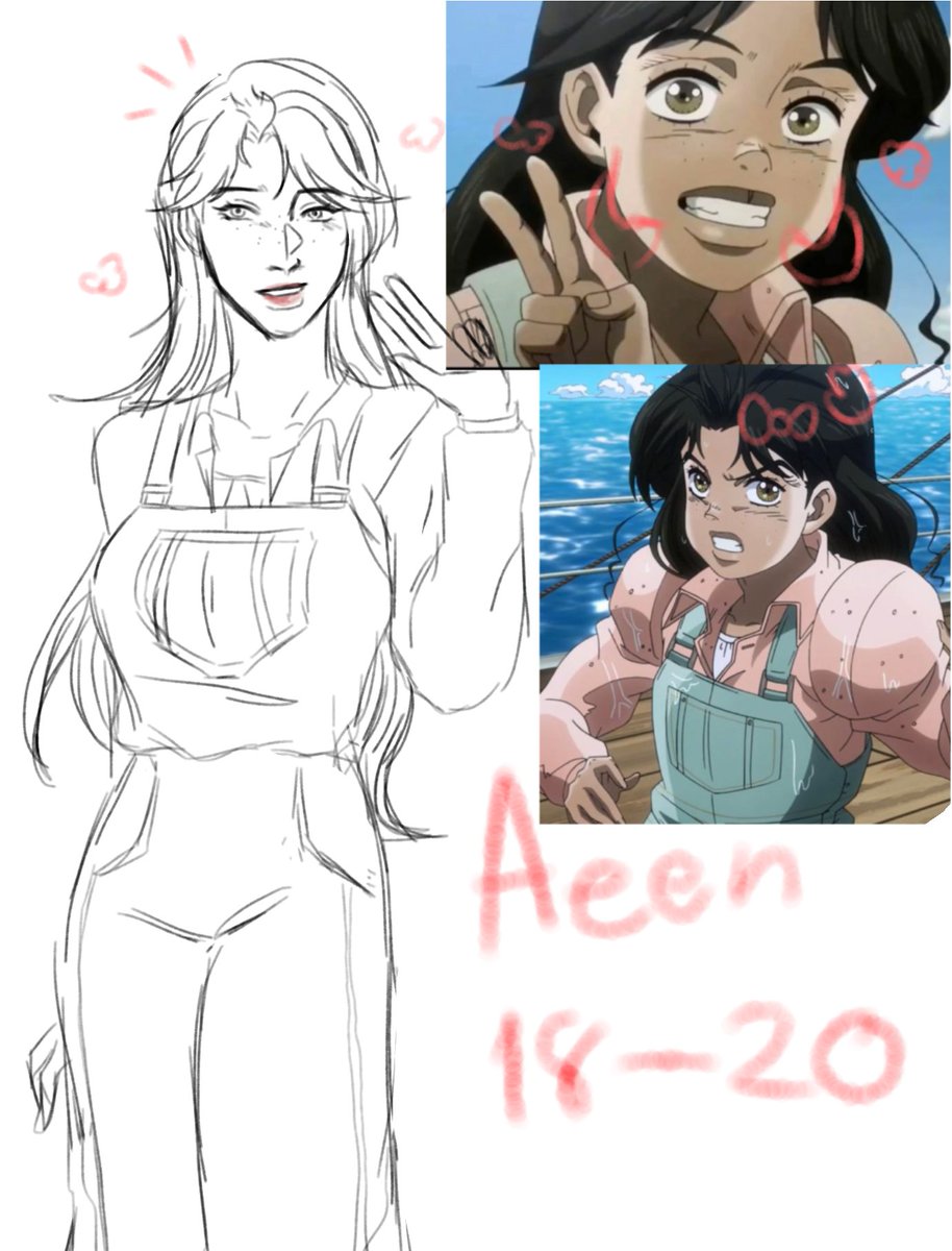 RORE_NaKa's tweet photo. Aeen 🫶🏻 #JJBA #JoJosBizarreAdventure #Fanatr #jjbafanart https://t.co/xy3ZYxa3JW