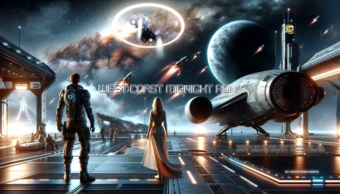 WestCoastMdnitR's tweet photo. #WHYMIDNIGHT, a series of #artwork pieces and #posters  explaining WCMR's DNA and a FAQ by many "why Midnight" in WEST COAST MIDNIGHT RUN

https://t.co/cDnPCS4soi

#scifi #scifibooks #GlamourAlert #fashionstyle #fashiontrends #exotic #Midnight #starwars #StarTrek #interstellar https://t.co/YZWyl5TBqK