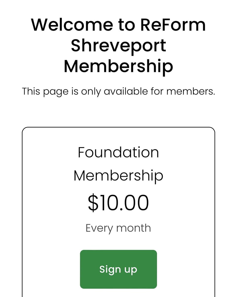reformshreve's tweet image. We've officially launched our membership and sponsorship opportunities for 2024!! If you become a member, you can help us build capacity for more meetups, speakers, and our annual membership meeting. If you or your business is interested in sponsoring at a higher level, amazing!