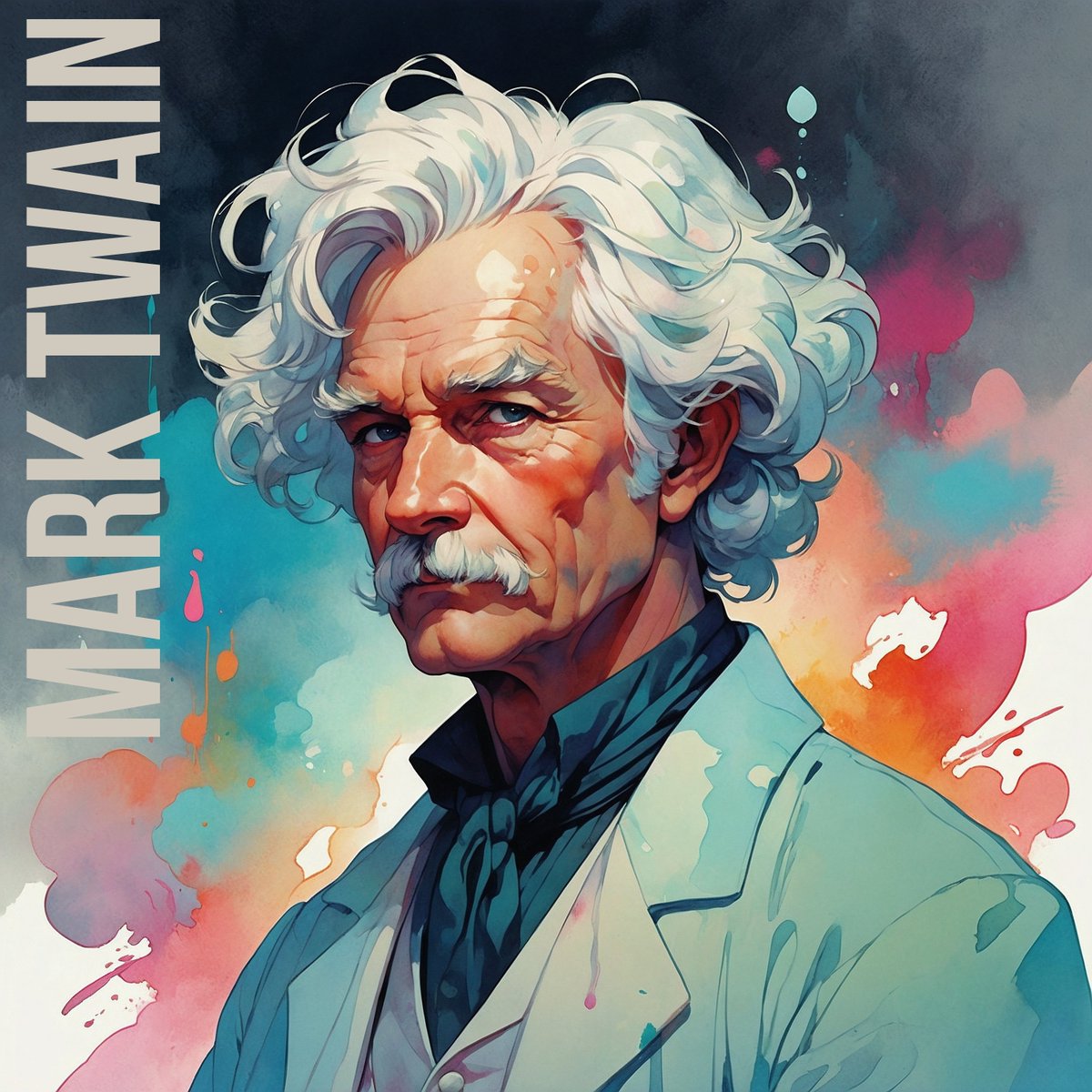 Mark Twain
#marktwain #author #artcommunity #authors #illustration #illustrator #booklover #famousportraits #philosophy
#aiartcommunity #famous #publishing #bookphotography #bookpublishing #bookpublisher #philosopher #cartoon #portrait