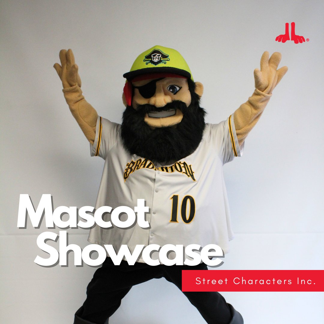 Hit a home run with your branding! 🧢⚾ This buccaneer from the Bradenton Marauders is here to steal the show and your hearts. Created by Street Characters Inc., Request a free quote for your mascot today! 🏴‍☠️ @bradentonmarauders

#MascotHomeRun #PromotionalMVP #JoinTheCrew