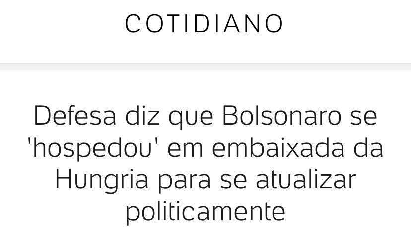 O presidente que só trabalhava 3horas por dia contando ainda o tempo que gastava em voos como se fosse horário de trabalho, o presidente mais preguiçoso e incompetente da nossa história política, Jair Bolsonaro quer que acreditemos que ele passou 2 dias na embaixada húngara, na…