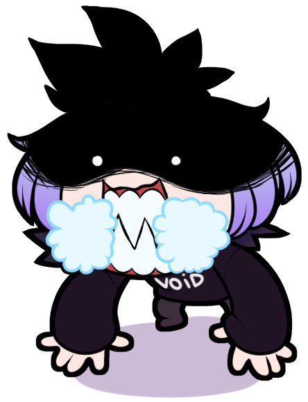 「Okay, we found something really freaky l」|Alphena 🌌 Void Witch VTuberのイラスト