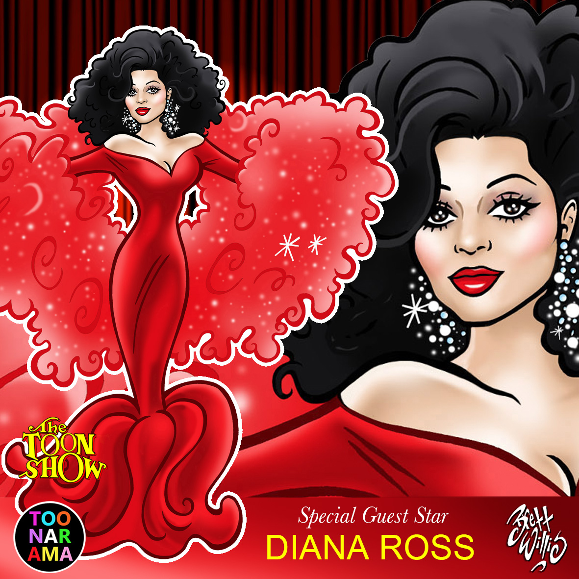 Happy Birthday The TOON Show Special Guest Star DIANA ROSS #HappyBirthday #DianaRoss #mighty #music #superstar #toonarama