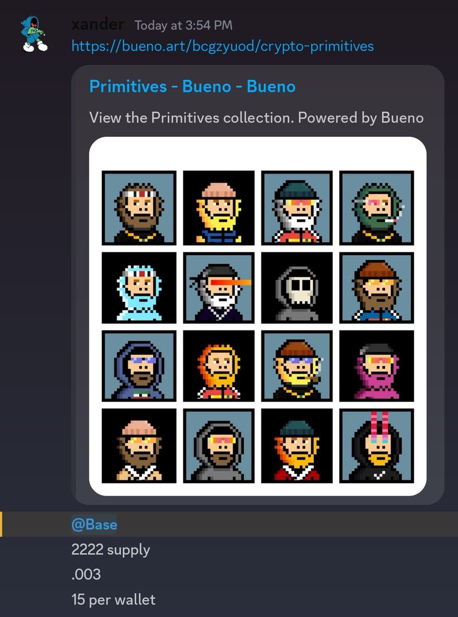 anamelabs's tweet image. We love the Primitives 👁👄👁