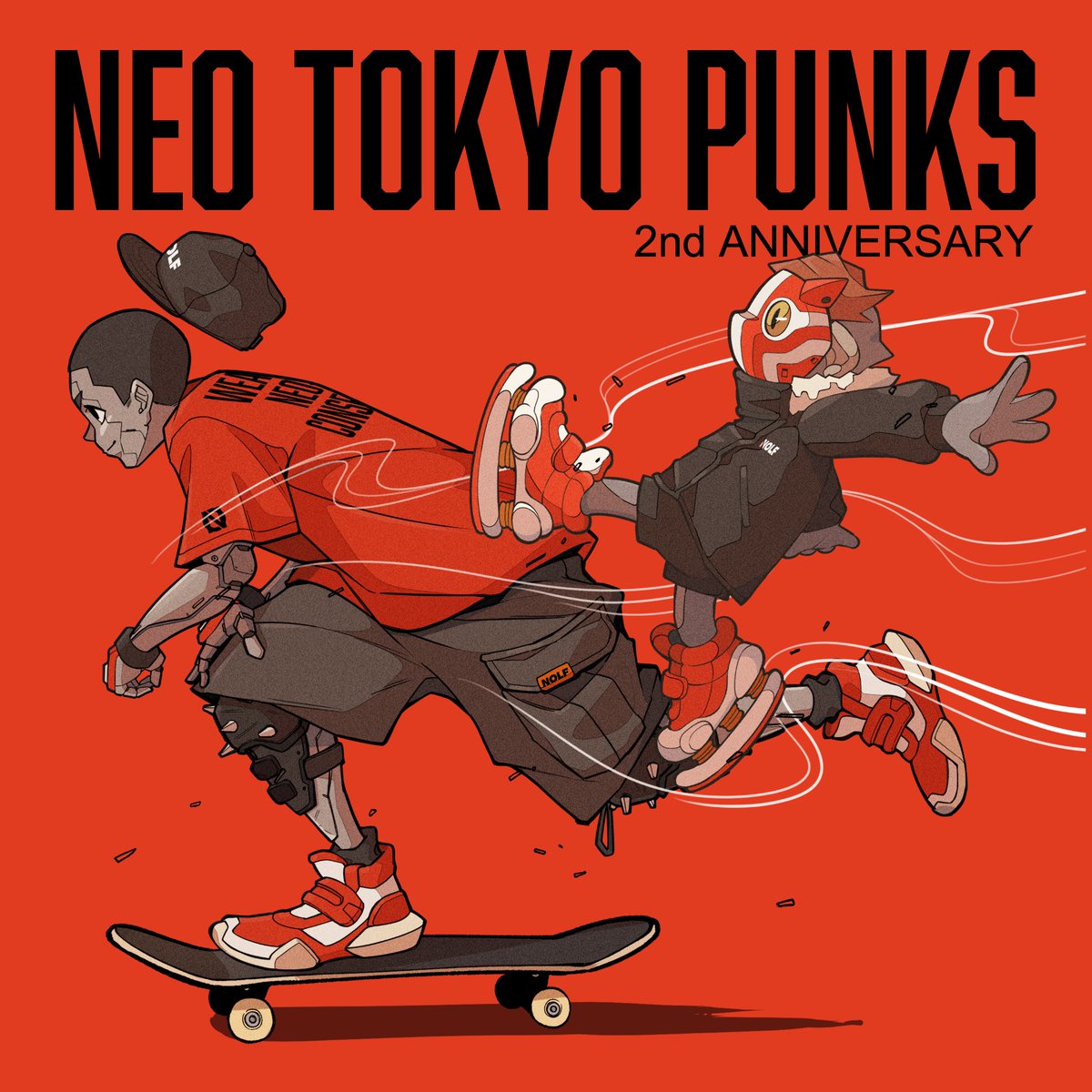 NTP_NFTofficial's tweet image. ⚡️NTP2周年記念NFTエアドロ企画⚡️

2024年3月26日をもってNEO TOKYO PUNKSはリリース2周年を迎えました！

これを記念して、なんと！
こちらの2周年記念NFTを応募者全員にエアドロップいたします！

【NFT】
☑️発行枚数：Open Edition(Polygon)
☑️エアドロップ予定日：3/30(土)

【応募条件】…