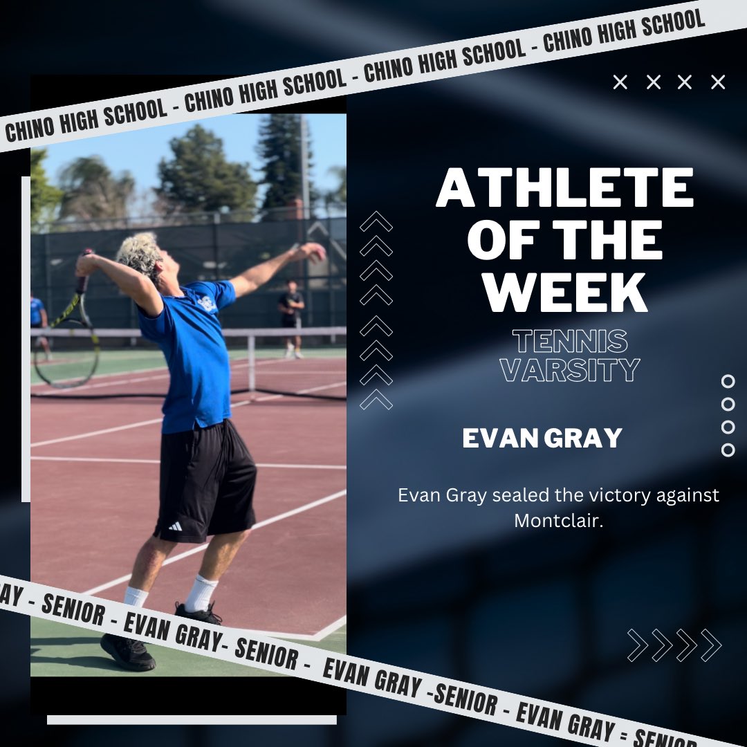 CHSSportBooster's tweet photo. Thank you to our Chino High Athletes of the week! Have a great Spring Break! @ChinoHighSports @ChinoADHinkle @chchampsports https://t.co/UtaHOj4szi