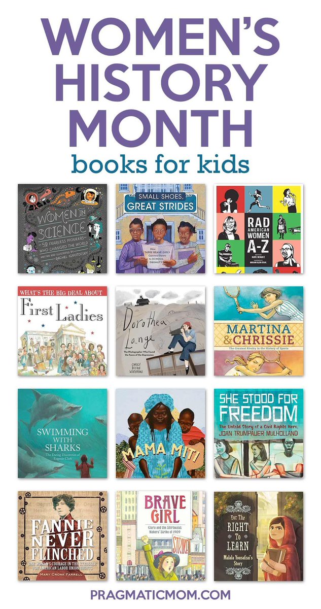 PragmaticMom (@pragmaticmom) on Twitter photo Looking for #KidLit? My Favorite 33 #WomensHistoryMonth Books for Kids bit.ly/32Ibr5y via <a href="/pragmaticmom/">PragmaticMom</a> #ReadYourWorld Looking for #KidLit? My Favorite 33 #WomensHistoryMonth Books for Kids bit.ly/32Ibr5y via <a href="/pragmaticmom/">PragmaticMom</a> #ReadYourWorld