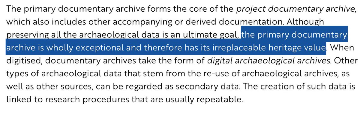 New @EacEuropean report on archiving archaeological data: 'Revisiting the Valletta Convention for the Digital Age: Position statement on archiving primary archaeological data' zenodo.org/records/106958…