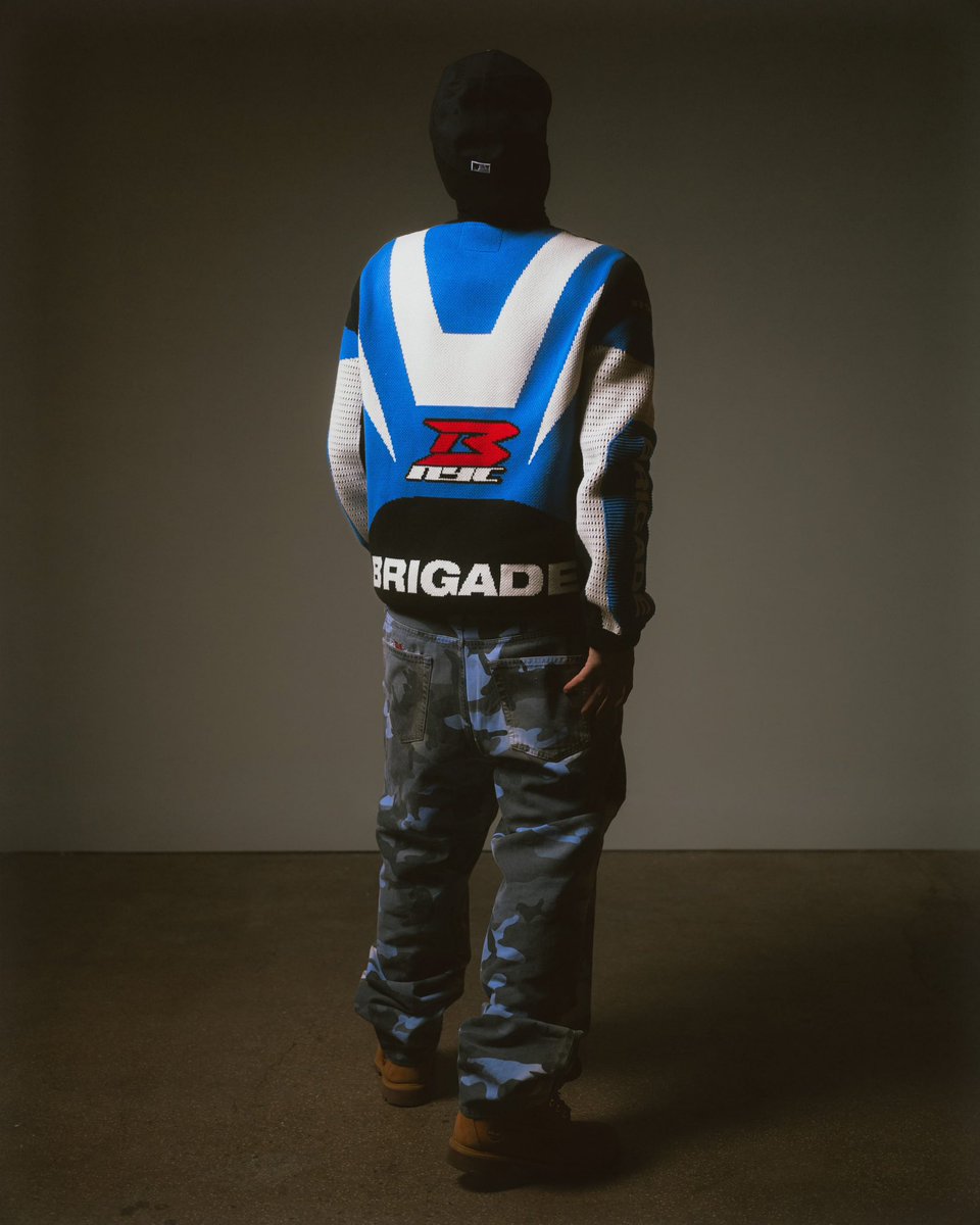 FULLY KNITTED MOTO JACKET

Jersey stitch, mesh stitch, and ottoman stitch.

Took me a year of development to get it to sit on the body like the vintage moto jackets that inspired it 🏍️

Dropping 4/5/24