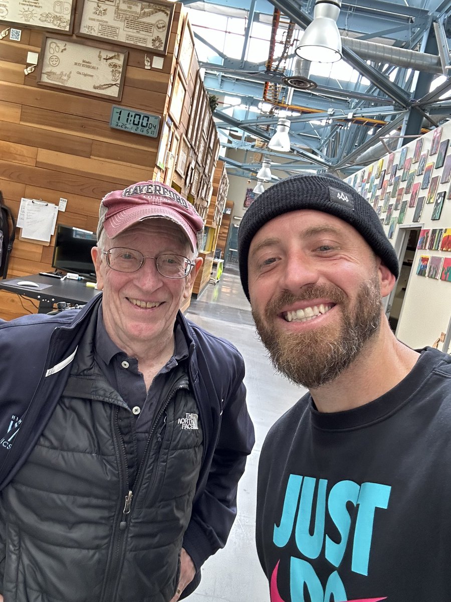 It was SO great to connect with one of the founders of <a href="/hightechhigh/">High Tech High</a> this AM! I was always find such value in our conversations and deepen my understanding for this rad work!! #DL24 <a href="/Dianalamaestra/">Diana Cornejo-Sanchez, Ed.D</a> <a href="/hthgse/">HTH GSE</a> <a href="/kalebrashad/">Dr. Kaleb “Kofi” Rashad, Creative Director</a>