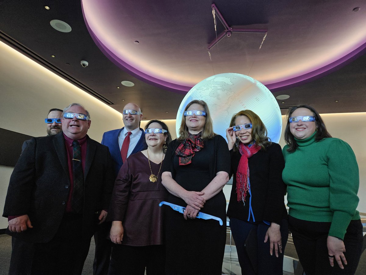 NYS Director of State Operations, Kathryn Garcia &amp; several NYS agency comissioners held a press event @UAlbany's ETEC today, updating New Yorkers on the State's level of preparedness for the upcoming solar eclipse.