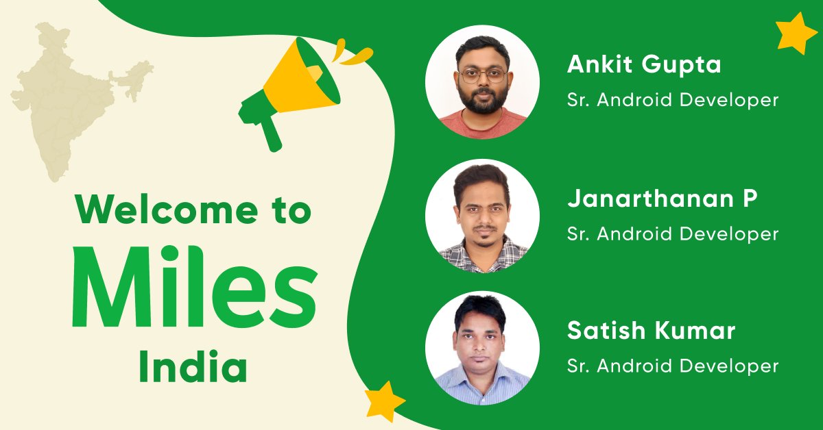 jigarksh's tweet photo. First US 🇺🇸
Then Japan 🇯🇵
Now India 🇮🇳 

At Miles, we're thrilled to expand our team in India - welcoming three exceptional engineers: they will collaborate with our global team to deliver unparalleled reward experiences to our users. @getmilesapp 

#India #startup #engineer https://t.co/dRlN3L2z27