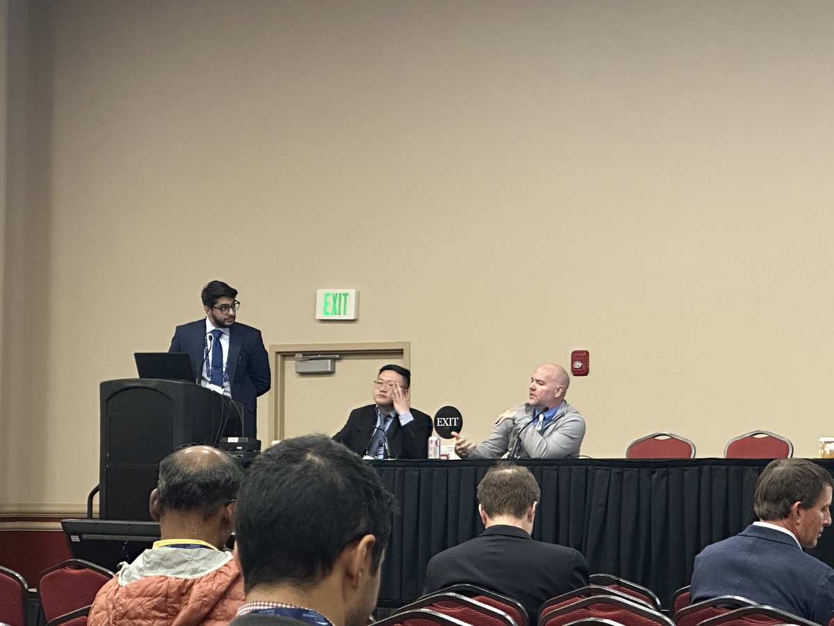Happening right now at 355C: A captivating session moderated by Dr. @ajgunnmd on the future of IR, with a focus on integrating Robotics and AI into IR. Truly transformative! #SIR24SLC @SIRspecialists