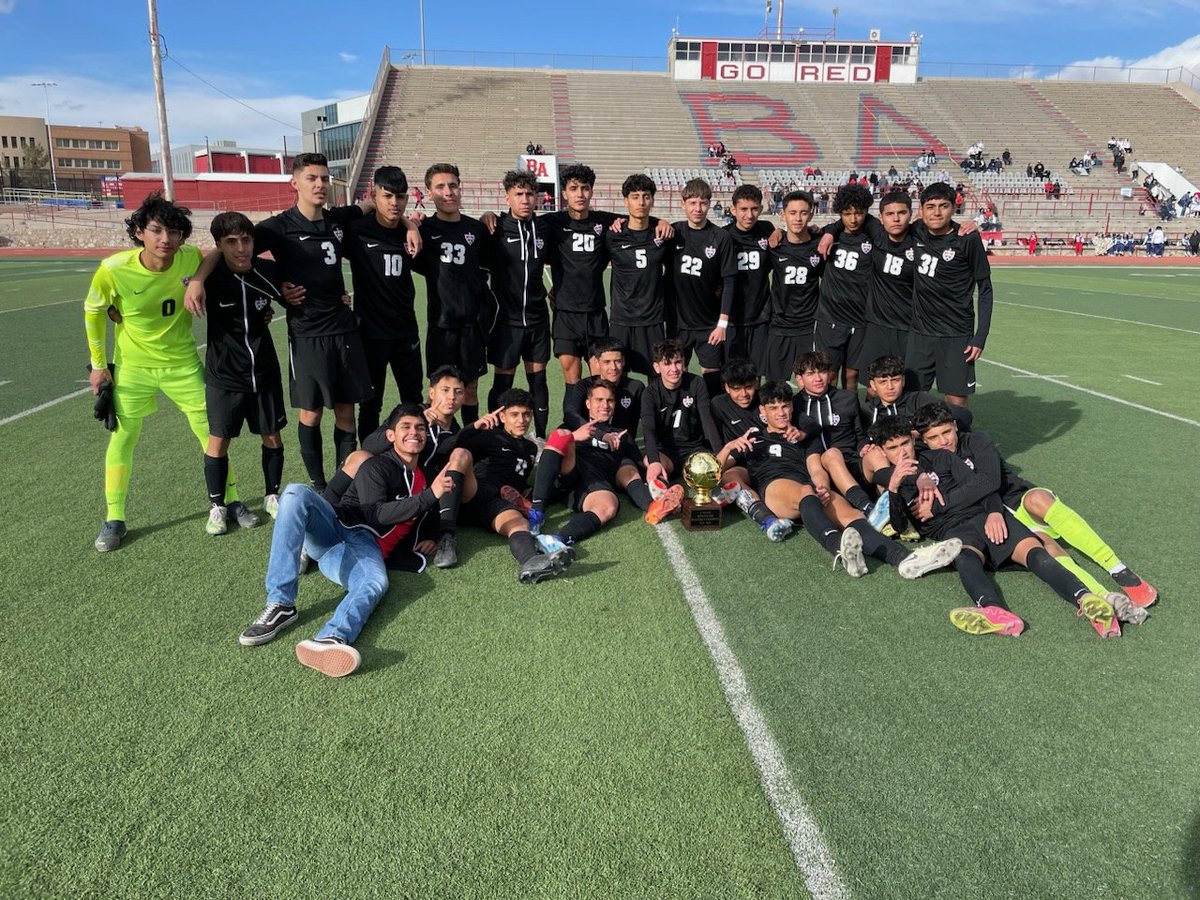 🏆⚽️ Exciting news! 🏆⚽️ We're thrilled to announce that Bel Air boys soccer has clinched the Bi district championship title! 🎉🥇 In a thrilling match against Chapin, our team emerged victorious with a 3-2 win! 🙌👏 #BigRedPride #THEDISTRICT @BA_Highlanders @SGonzalez_BAHS