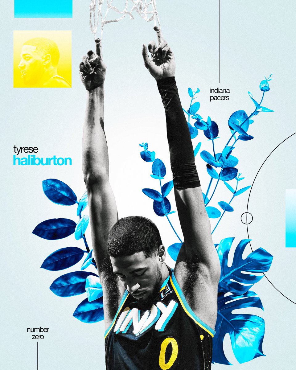 Tyrese Haliburton 🎨 @TyHaliburton22 x @Pacers #BoomBaby #smsports #pacers #tyresehaliburton #nba