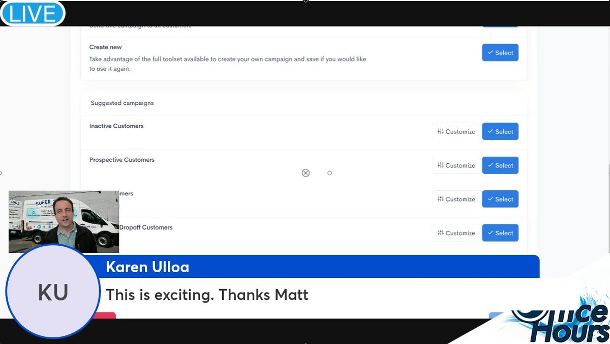 Over 100 Curbside Laundries clients signed up for today's Text Message Marketing workshop!  Thank you for attending and for asking insightful questions.  Looking forward to seeing how this new tool helps you grow your laundromat's business. #WDF #laundromat #washandfold