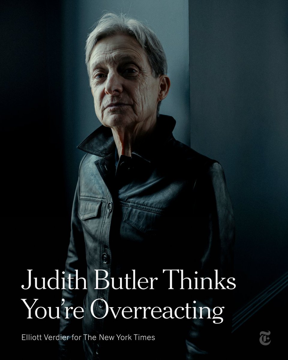 “There is a set of strange fantasies about what gender is — how destructive it is, and how frightening it is,” said Judith Butler. Read our interview with the author about their new book, “Who’s Afraid of Gender?”, and how the subject became so fraught. nyti.ms/3Tzdy6p