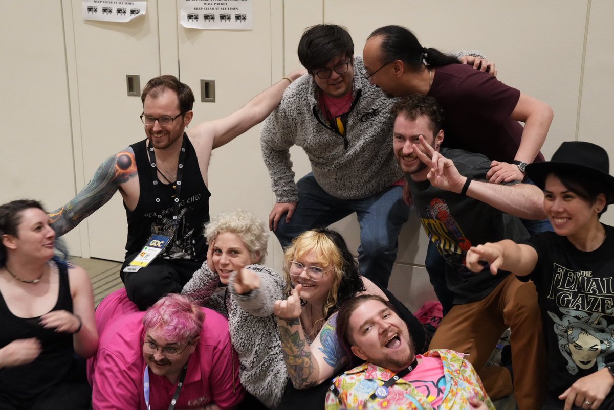 GDC was a million years ago but if I remember correctly it was very nice. Shout-out to the CA program once again being amazing and supportive and to all my friends old and new who are also amazing and supportive 💜💜💜