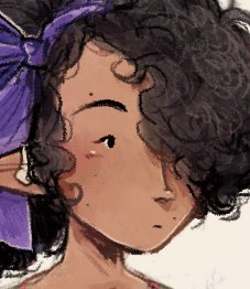 「curly hair dark-skinned female」 illustration images(Latest)