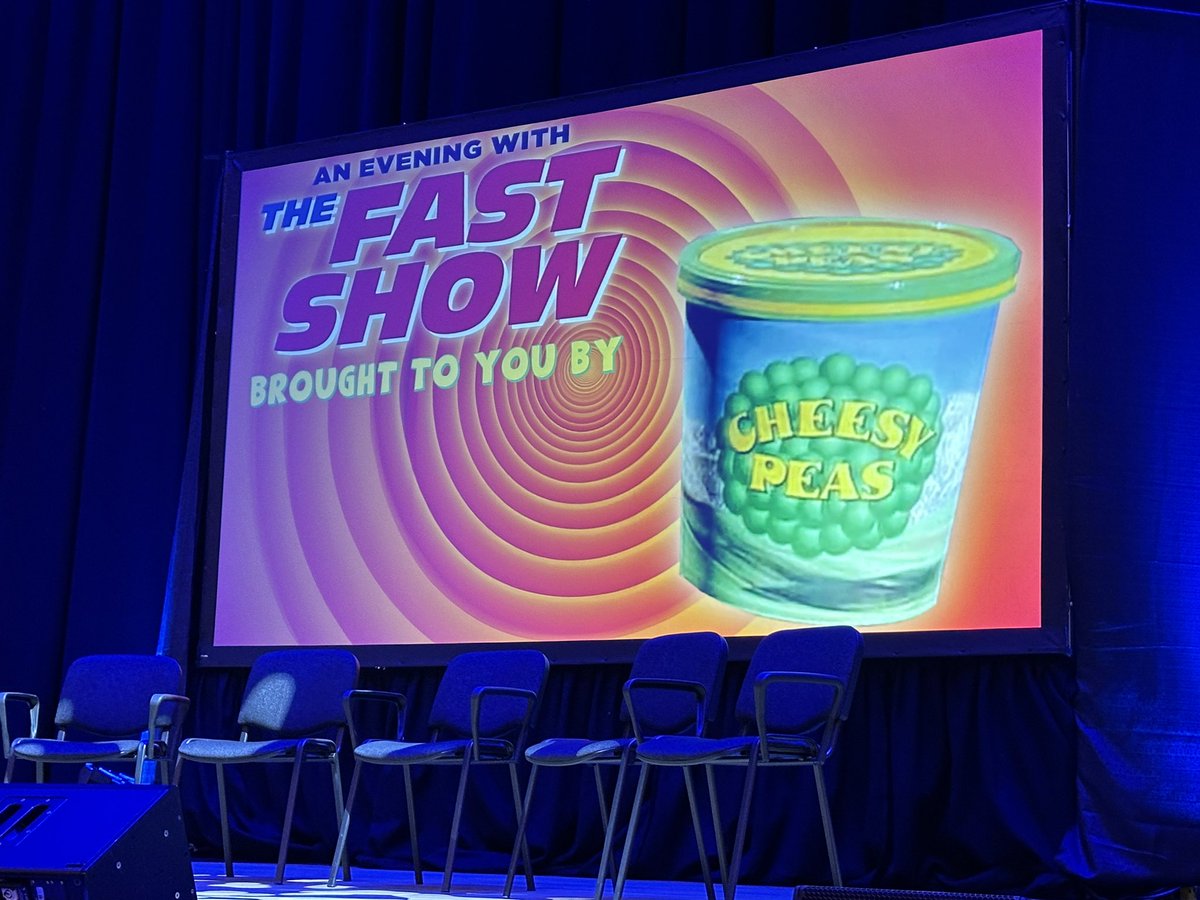 Well what a fabulous evening @SheffCityHall @monstroso #Thefastshow belly laughs all round ;)